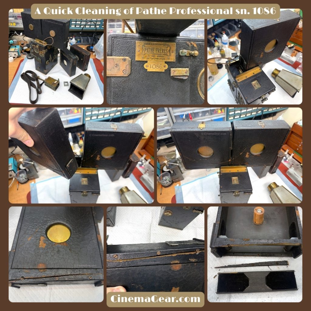 A Quick Cleaning of Pathe Professional sn. 1086