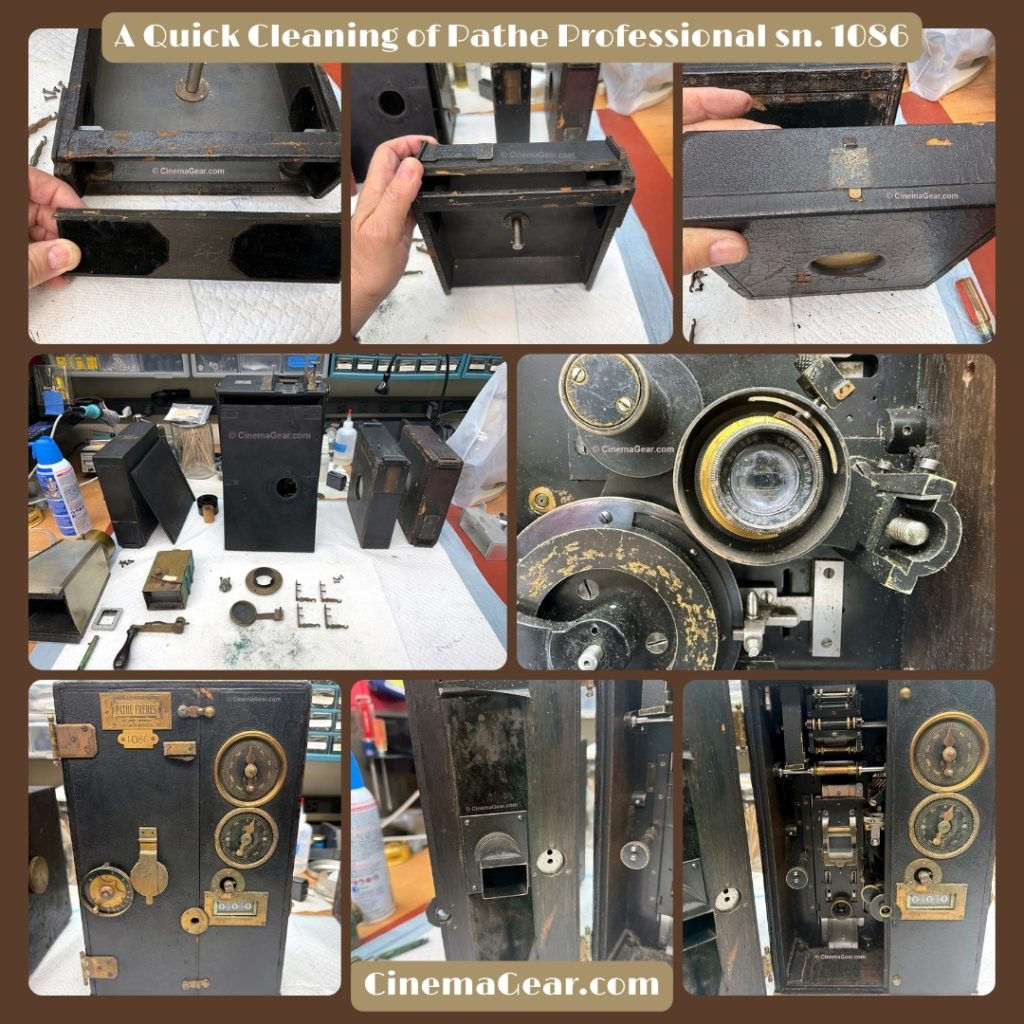 A Quick Cleaning of Pathe Professional sn. 1086