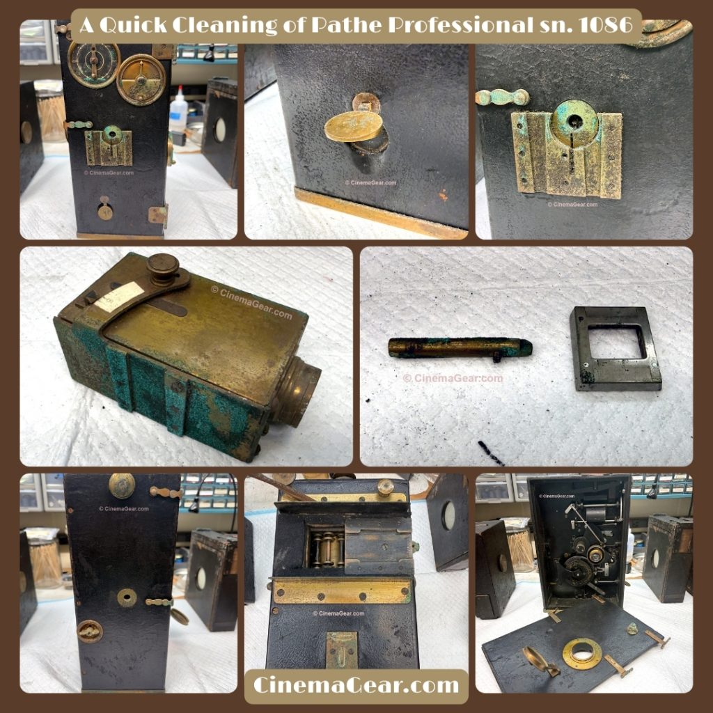 A Quick Cleaning of Pathe Professional sn. 1086