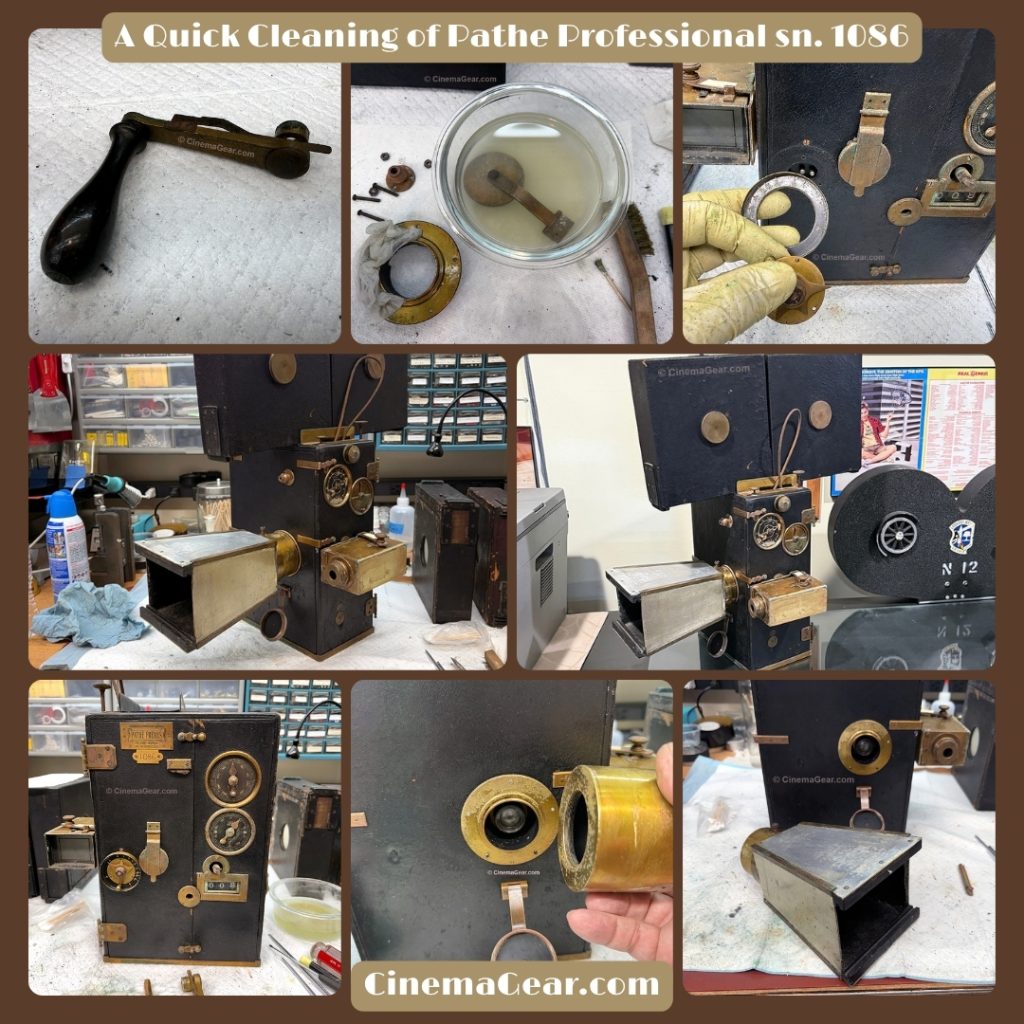 A Quick Cleaning of Pathe Professional sn. 1086