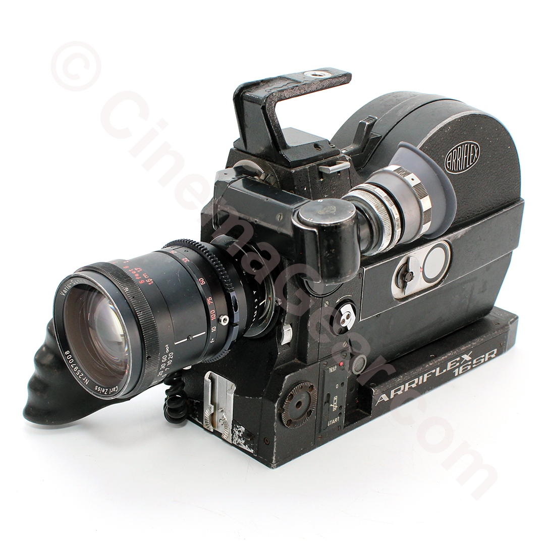 Arriflex 16SR 16mm handheld spinning mirror reflex motion picture camera