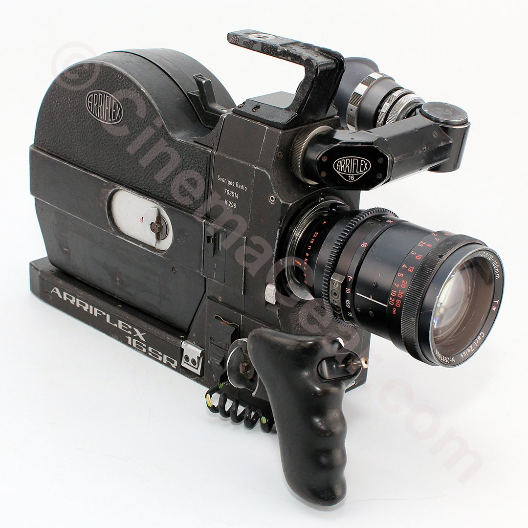 Arriflex 16SR 16mm handheld spinning mirror reflex motion picture camera