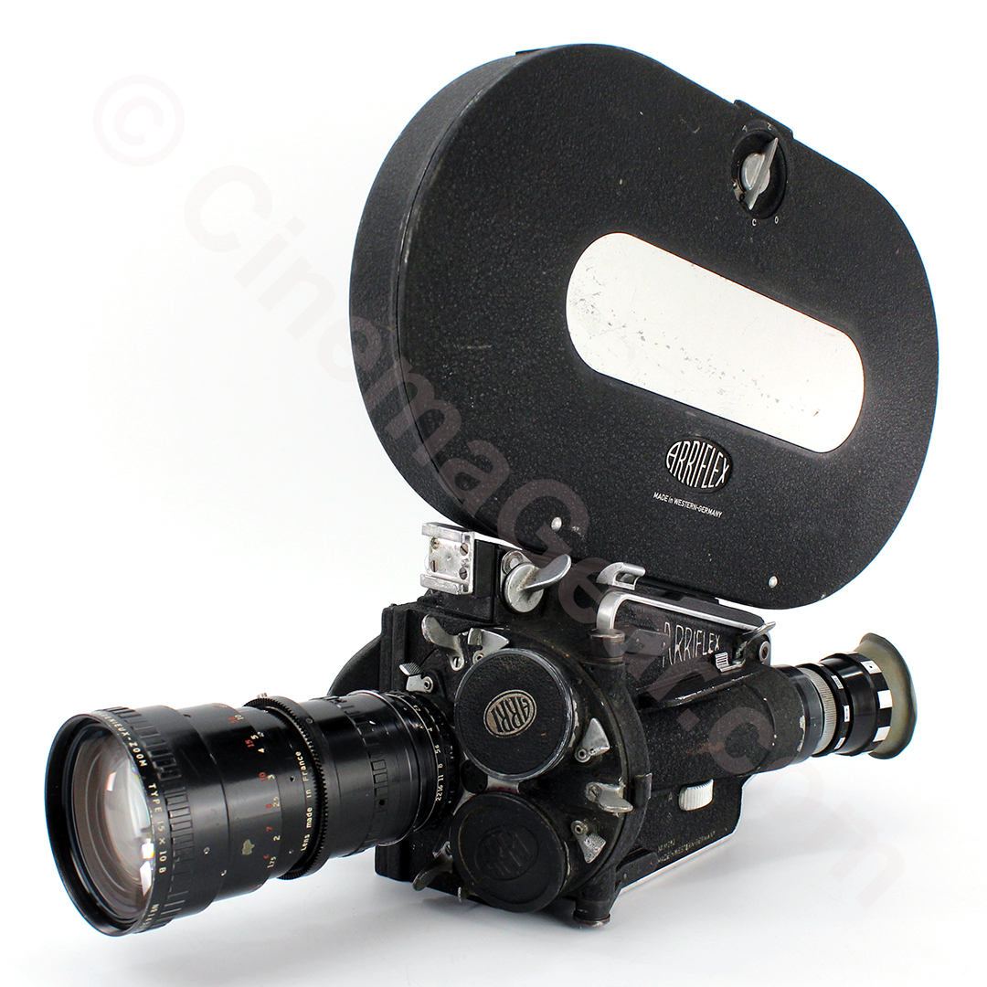 Arriflex M 16mm handheld spinning mirror reflex motion picture camera