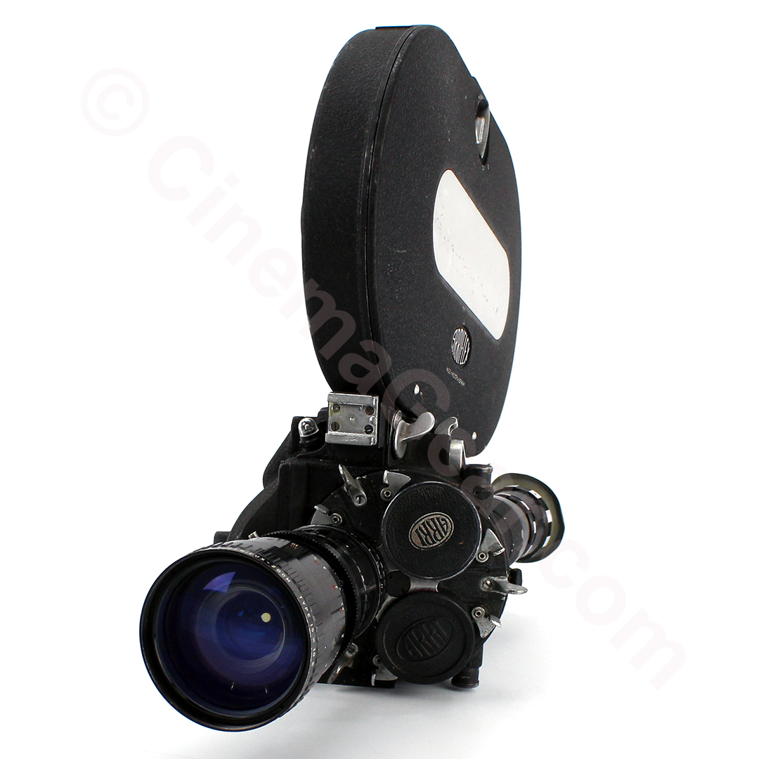 Arriflex M 16mm handheld spinning mirror reflex motion picture camera