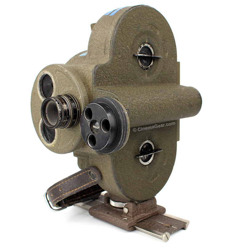 Bell and Howell Filmo Model KM 16mm motion picture camera