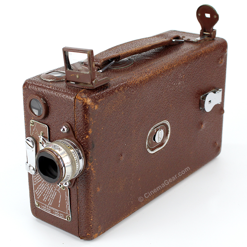 Cine Kodak Model B vintage 16mm motion picture camera with lens