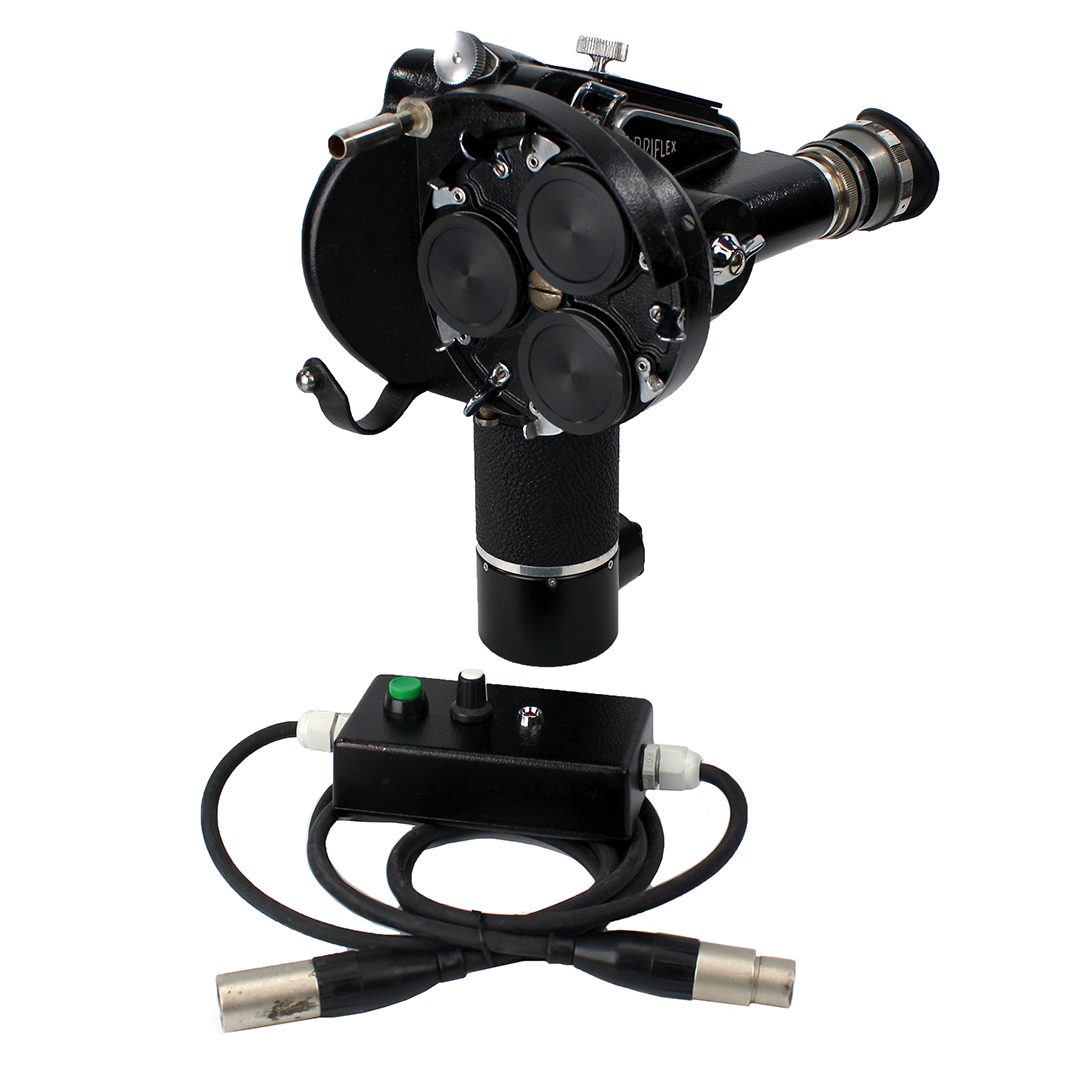 Arriflex 35 II C motion picture film camera converted for 2-perf Techniscope