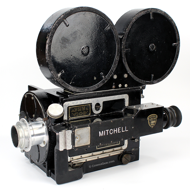 Mitchell GC sn. 779 vintage 35mm motion picture film camera originally purchased by the US Navy in 1949