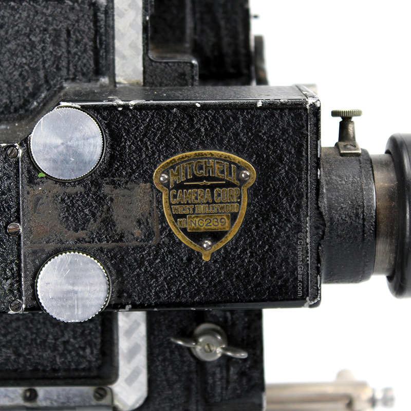 Mitchell NC sn. 239 vintage 35mm motion picture film camera originally sold to the Army Air Corps First Motion Picture Unit in 1942