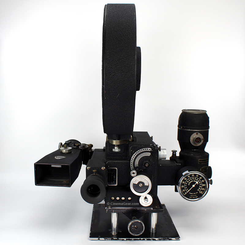 Mitchell NCR sn. 345 vintage 35mm reflexed motion picture film camera originally sold to Associated Filmakers Inc. in 1946