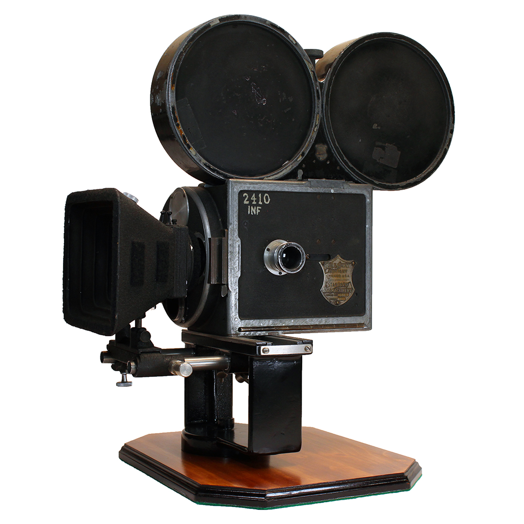 Image of an antique Bell and Howell model 2709 35mm motion picture camera, 1925.