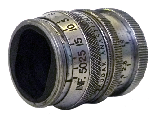 Kodak Anastirmat 25mm lens