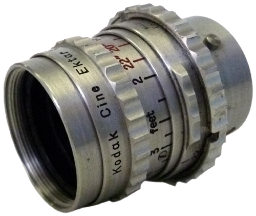 Kodak Cine Ektar 25mm lens