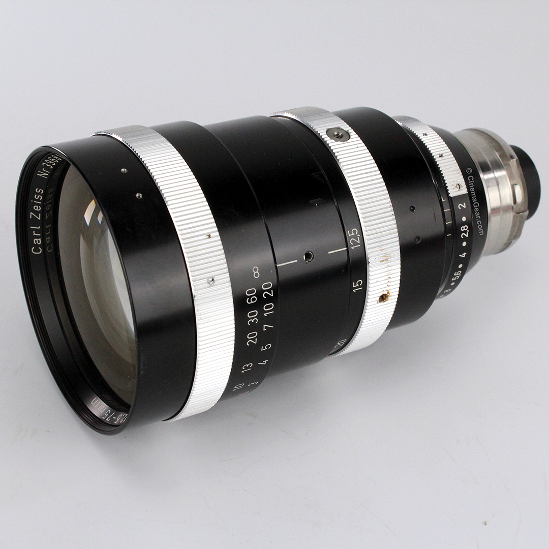Zeiss 12.5-75mm zoom lens