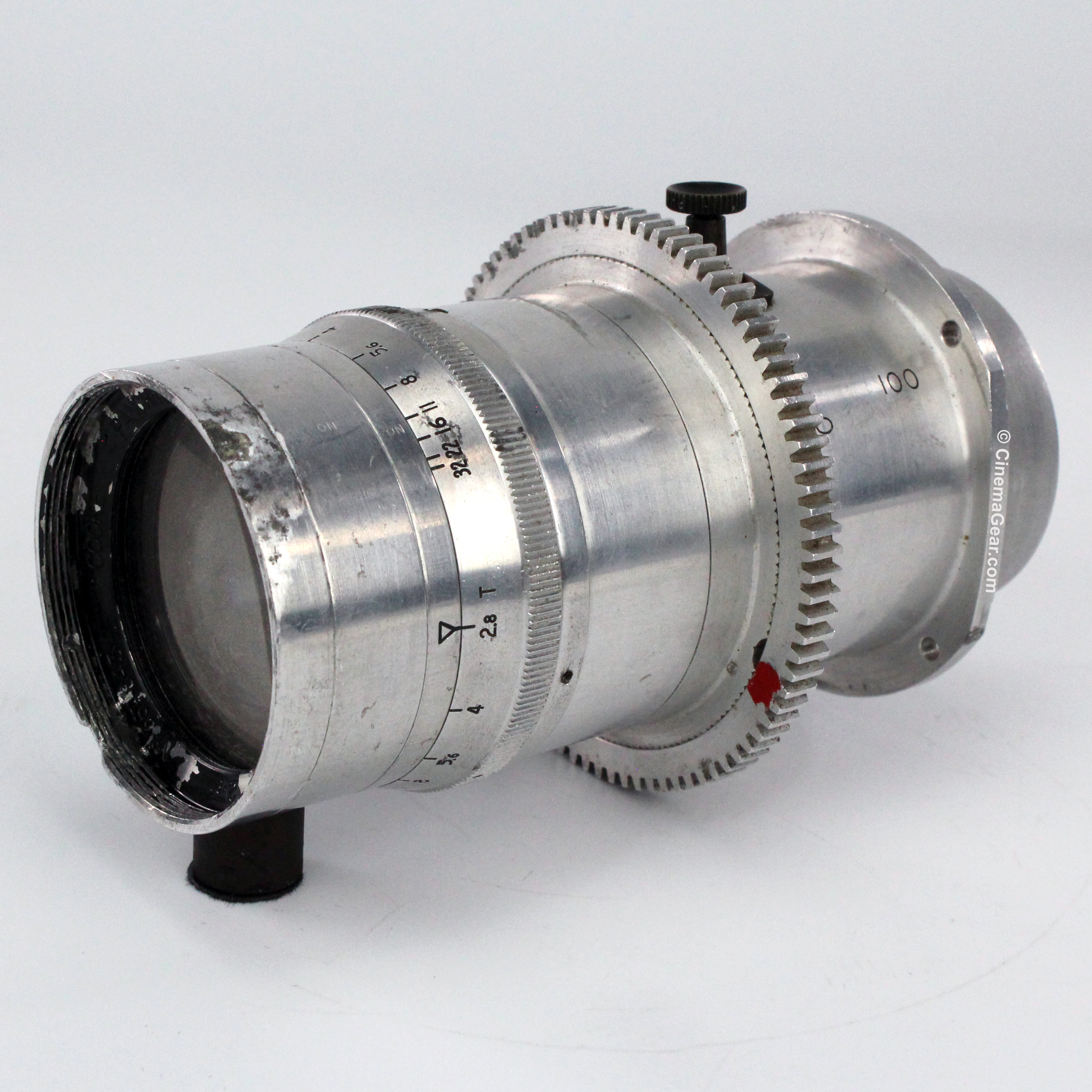 Cooke Panchrotal Anastigmat 4in T2.8 lens in Mitchell Standard mount.