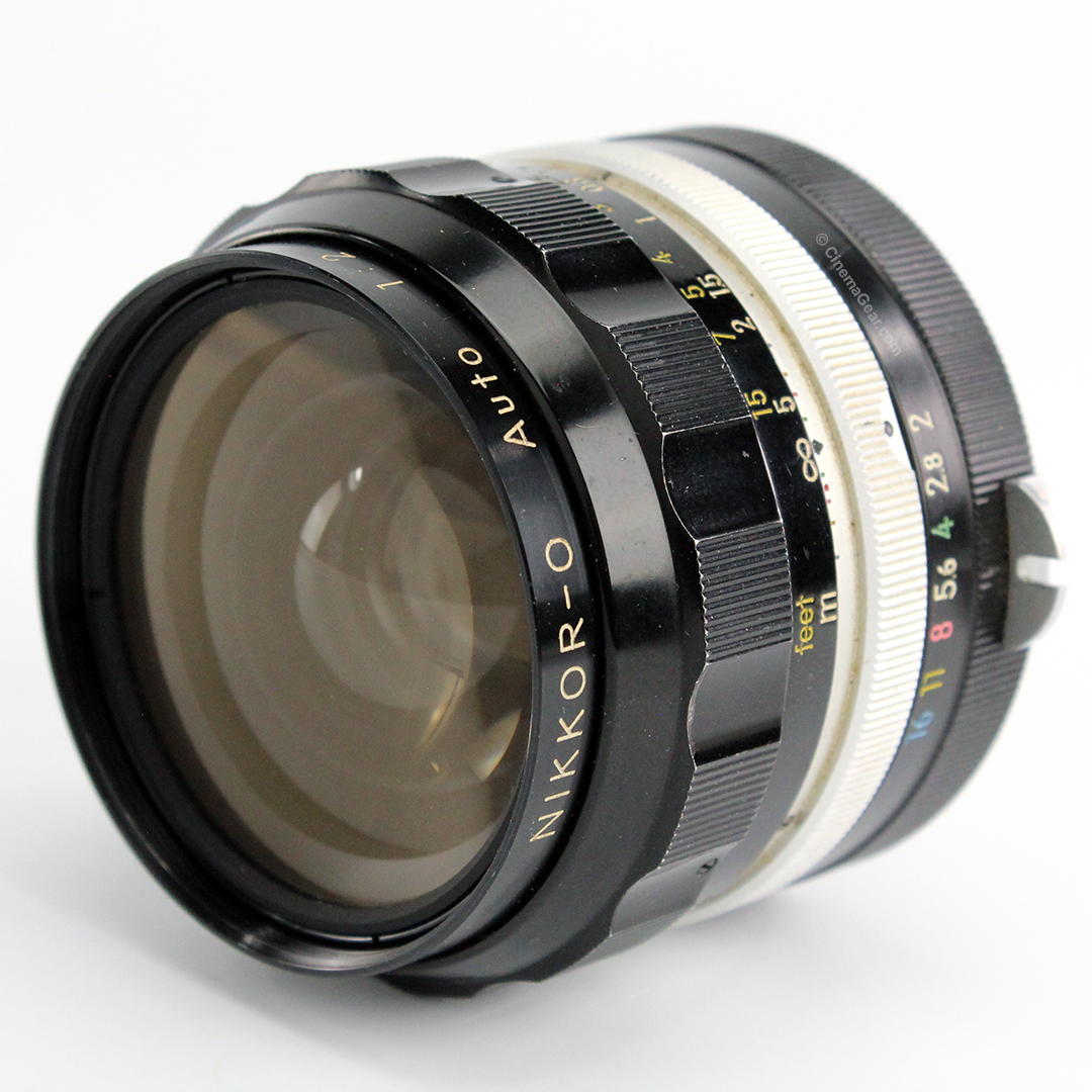 Nikon Nikkor-O Auto 35mm f2 lens in Nikon mount.