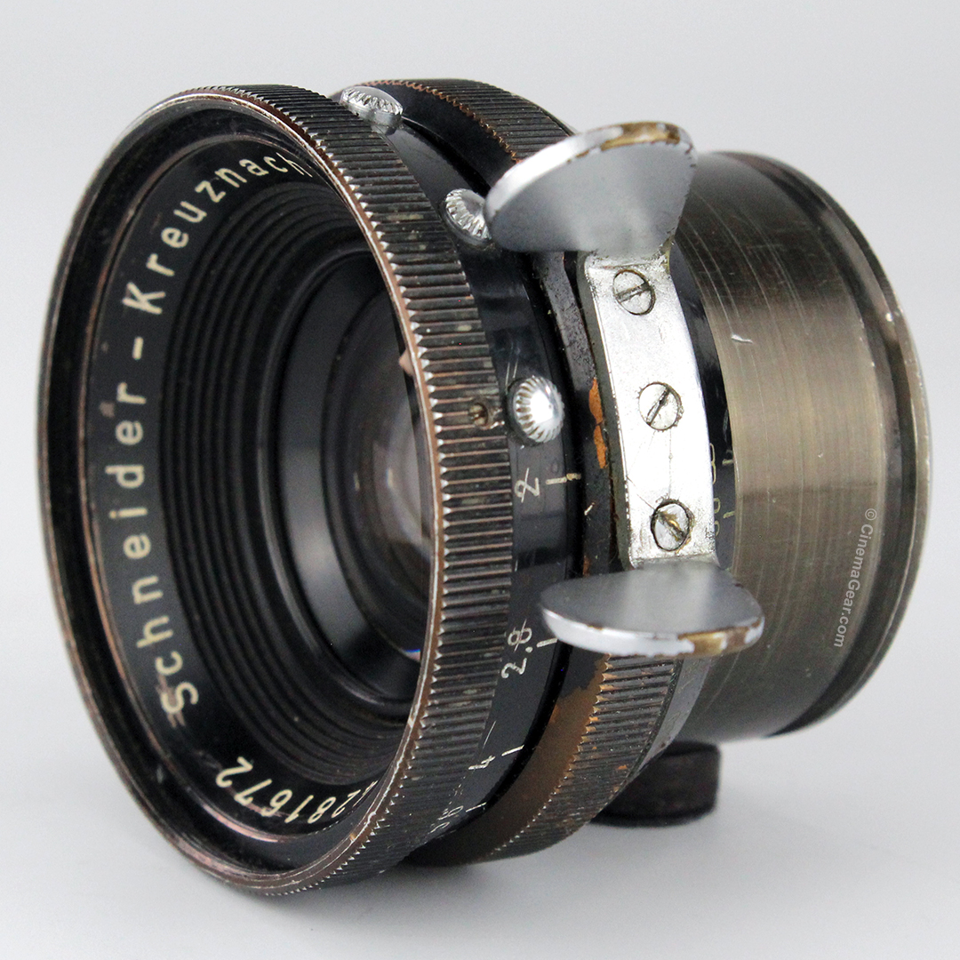 Schneider Xenon 50mm f2.8 lens in Arriflex Standard mount.