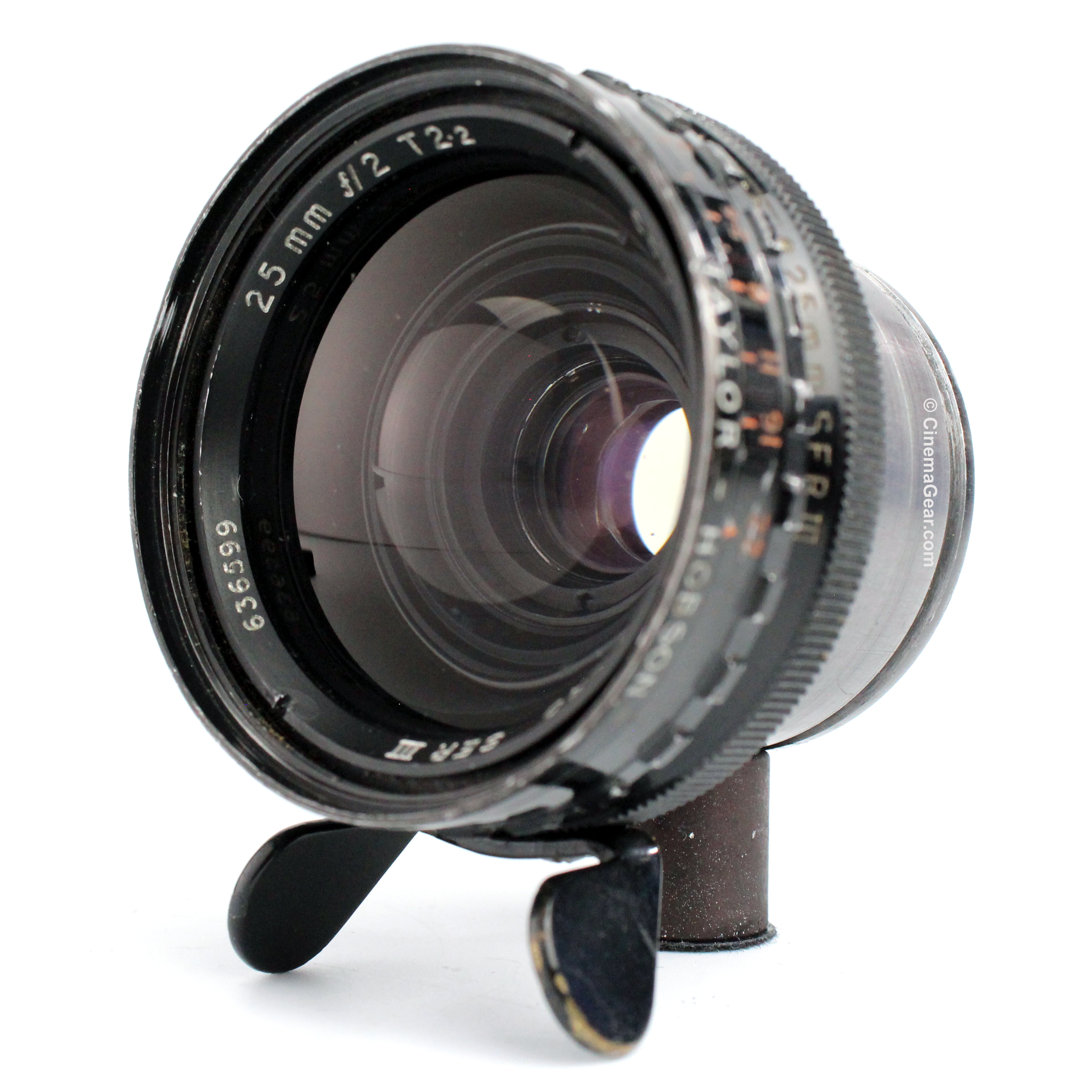 Cooke Speed Panchro Series 3 25mm T2.2 lens in Arriflex Standard mount.