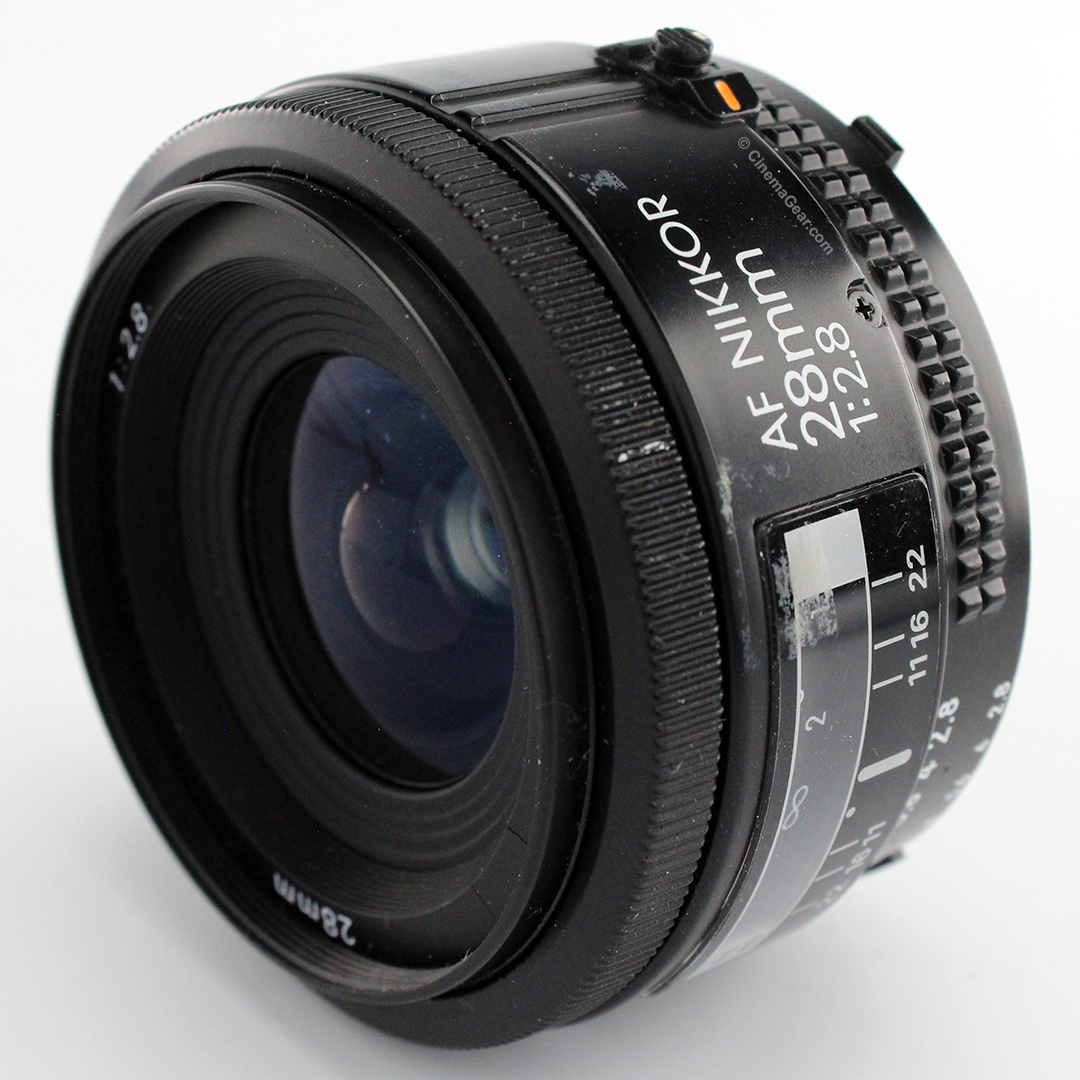 Nikon Nikkor AF 25mm f2.8 lens in Nikon mount.