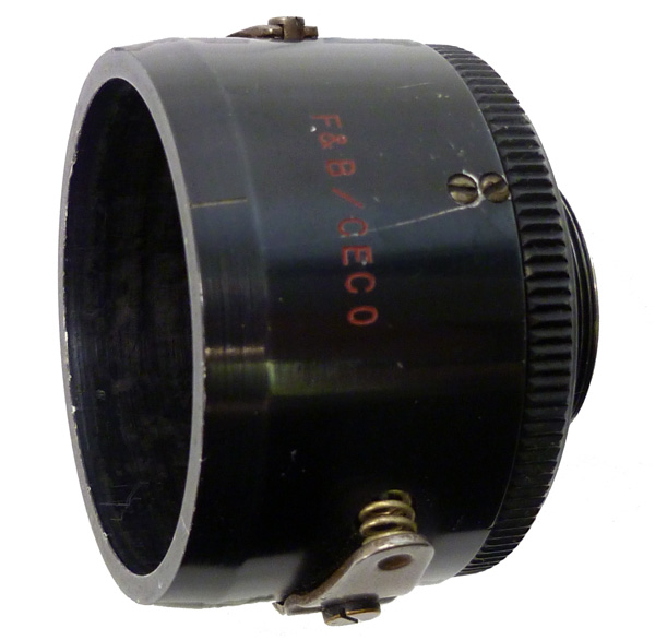 Arriflex Standard mount to C mount lens adapter