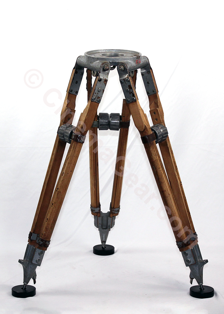 FandB CECO Short wooden tripod with Mitchell top.
